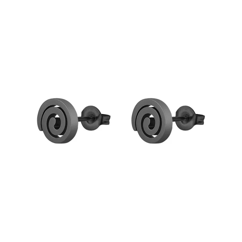 FENGLI Lovely Mosquito Coil Shape Stainless Steel Earrings Geometric Love Stud Earrings for Women Jewelry Girlfriend Gift
FENGLI Lovely Mosquito Coil Shape Stainless Steel Earrings Geometric Love Stud Earrings for Women Jewelry Girlfriend Gift