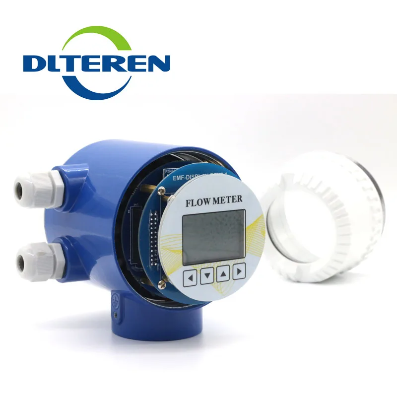 Dalian Teren High Accuracy Magnetic Flow Meter Transmitter 4-20 mA RS485 Electromagnetic Flowmeter DC24V 160mA
Dalian Teren High Accuracy Magnetic Flow Meter Transmitter 4-20 mA RS485 Electromagnetic Flowmeter DC24V 160mA