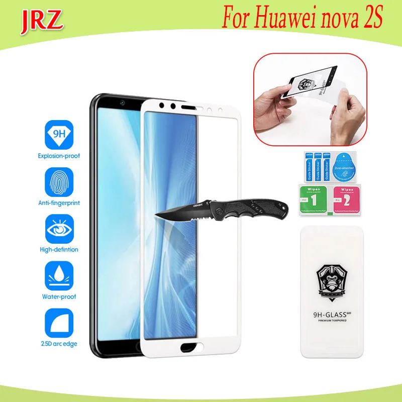 JRZ закаленное стекло для Huawei nova 2S Защитная пленка экрана Замена телефона легко