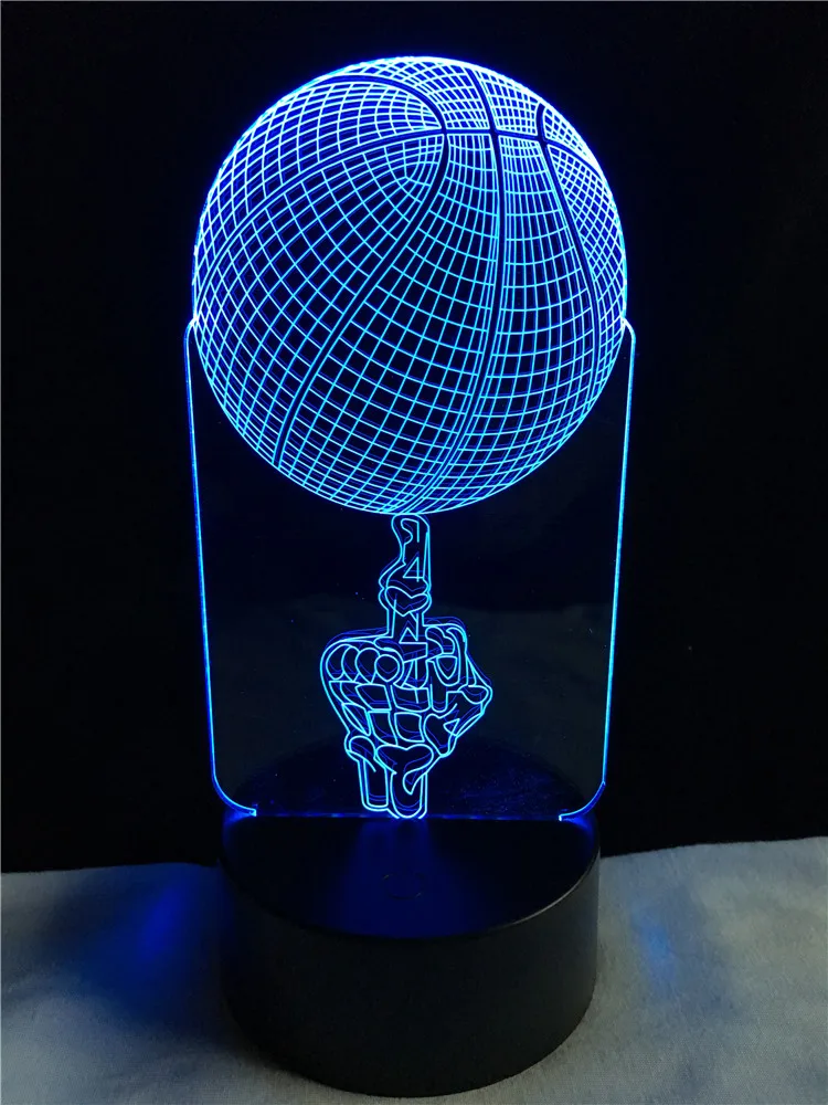 Фристайл баскетбол 3D светодиодный светильник USB многоцветный средний палец вечерние спортивные соревнования декоративный ночник для спал...
Фристайл баскетбол 3D светодиодный светильник USB многоцветный средний палец вечерние спортивные соревнования декоративный ночник для спал...