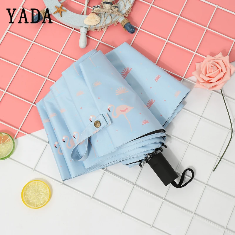 YADA 2019 Creative Beautiful Flamingo Umbrella Anti uv Sunny&Rainy Folding Umbrella For Women Windproof Designer Umbrellas YS684
YADA 2019 Creative Beautiful Flamingo Umbrella Anti uv Sunny&Rainy Folding Umbrella For Women Windproof Designer Umbrellas YS684