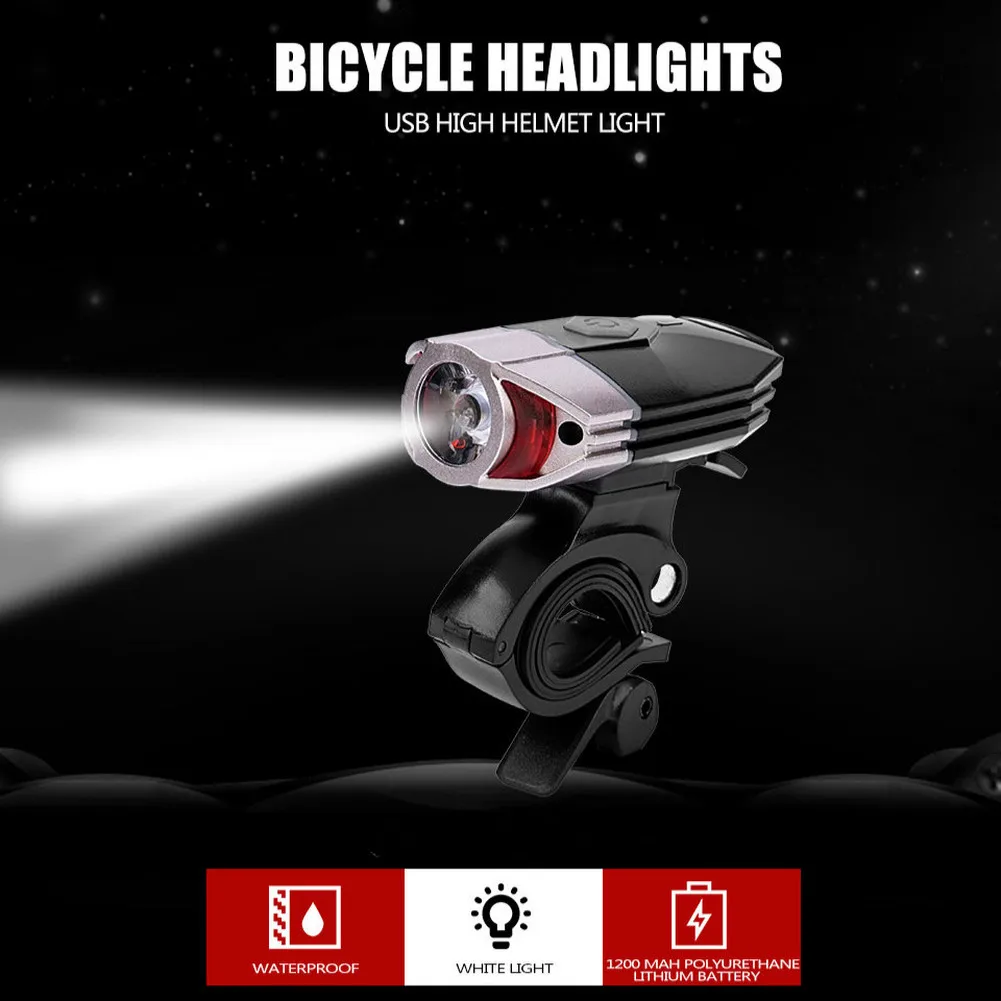 Bicycle Lighting Mountain Bike Headlights USB Charging Light 300 Lumens Super Bright Lights Cycling Warning Accessories
Bicycle Lighting Mountain Bike Headlights USB Charging Light 300 Lumens Super Bright Lights Cycling Warning Accessories