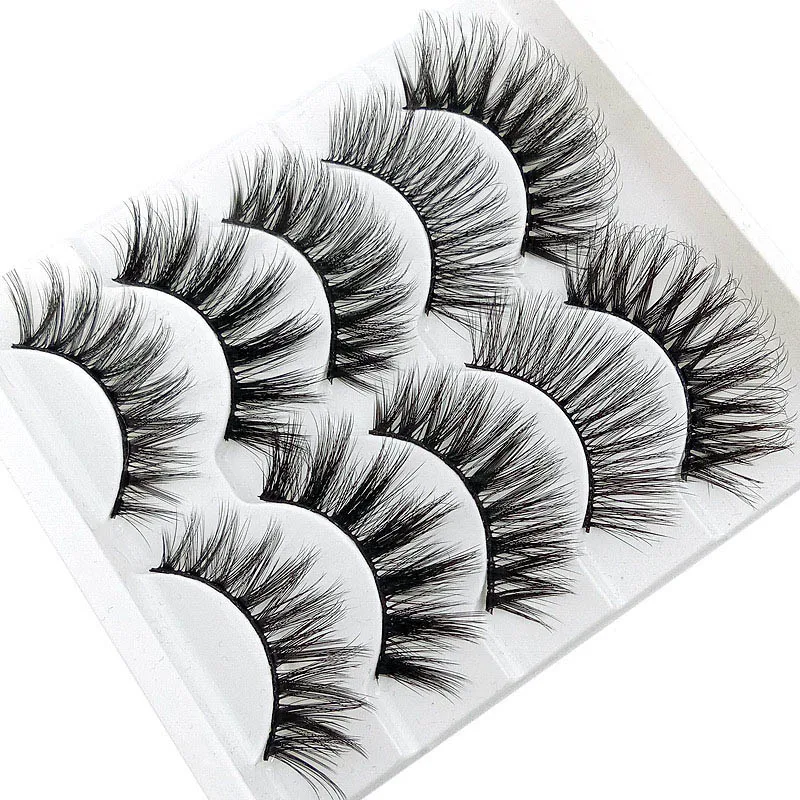 Dropshipping 5 Pairs Pack 3D Thick And Soft Fake Eyelashes False Lashes Black Nature Fluffy Long Soft Reusable SMJ
Dropshipping 5 Pairs Pack 3D Thick And Soft Fake Eyelashes False Lashes Black Nature Fluffy Long Soft Reusable SMJ