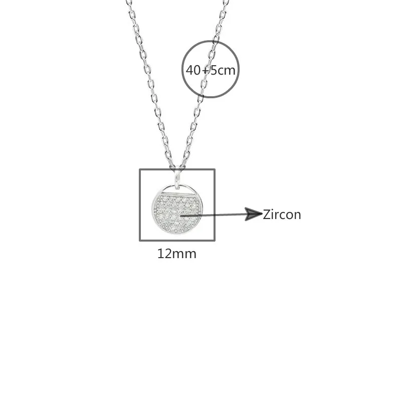 Flyleaf Rose Gold Cubic Zirconia Necklaces & Pendants Real 925 Sterling Silver Necklace For Women Fashion Round Fine Jewelry
Flyleaf Rose Gold Cubic Zirconia Necklaces & Pendants Real 925 Sterling Silver Necklace For Women Fashion Round Fine Jewelry