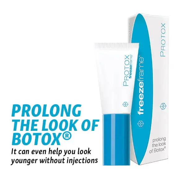 Australia Freezeframe PROTOX 20ml INJECTION FREE ALTERNATIVES Wrinkle free Long term results No needles No Pain
Australia Freezeframe PROTOX 20ml INJECTION FREE ALTERNATIVES Wrinkle free Long term results No needles No Pain