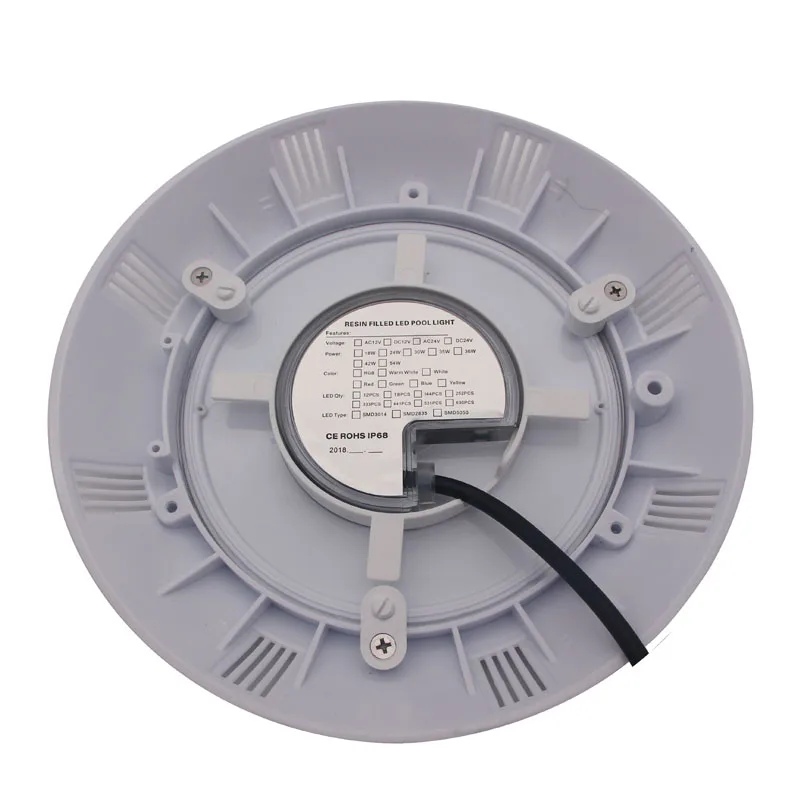 Resin Filled RGB LED Swimming Pool Light AC 12V Wall Mount IP68 Waterproof Pond Lights Lighting Piscine 18W 24W 35W
Resin Filled RGB LED Swimming Pool Light AC 12V Wall Mount IP68 Waterproof Pond Lights Lighting Piscine 18W 24W 35W