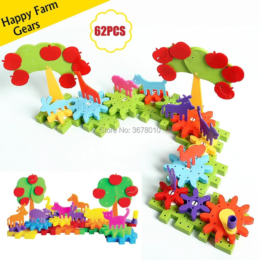 Fun With Gears DIY Creative Happy Farm Gears Building Set Spinning Gear Combination Educational STEM Toy Construction Kits
Fun With Gears DIY Creative Happy Farm Gears Building Set Spinning Gear Combination Educational STEM Toy Construction Kits