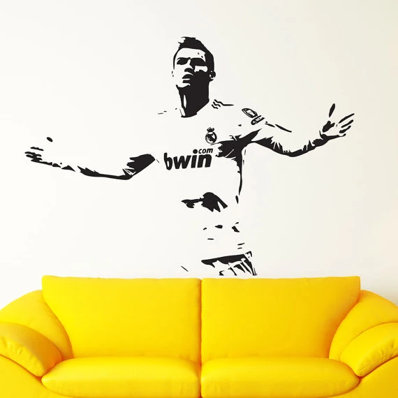 Football Star Wall Sticker Football Player Wall Decal 76x56cm DIY Boys Vinyl Wall Art Sports Wall Decoration S28
Football Star Wall Sticker Football Player Wall Decal 76x56cm DIY Boys Vinyl Wall Art Sports Wall Decoration S28