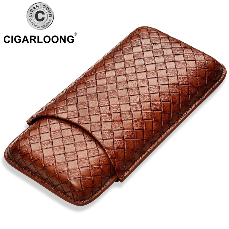CIGARLOONG cigar box, cigar humidor, portable travel cigar cover, three-pack cigar cover with gift box CP-1018
CIGARLOONG cigar box, cigar humidor, portable travel cigar cover, three-pack cigar cover with gift box CP-1018