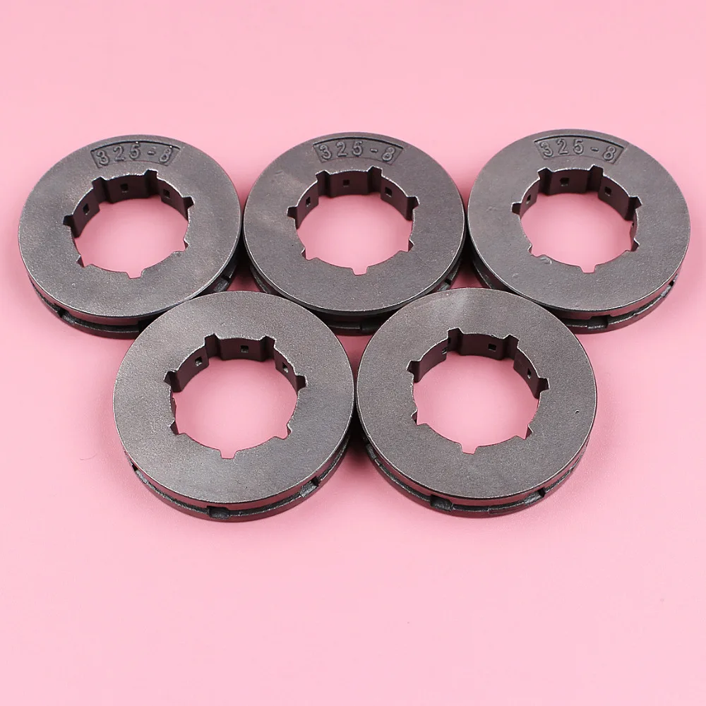 5pcs/lot Sprocket Rim For Husqvarna 154 254 254XP 257 262 262XP 50 51 55 55 Rancher Chainsaw .325 Pitch 8 Teeth ID 19mm
5pcs/lot Sprocket Rim For Husqvarna 154 254 254XP 257 262 262XP 50 51 55 55 Rancher Chainsaw .325 Pitch 8 Teeth ID 19mm