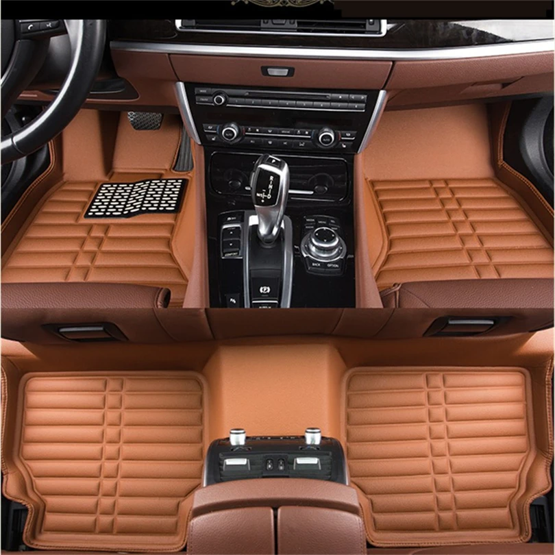 Автомобильные коврики для Audi Q5 TFSI SQ5 2010-2017 футов шагов высококачественные