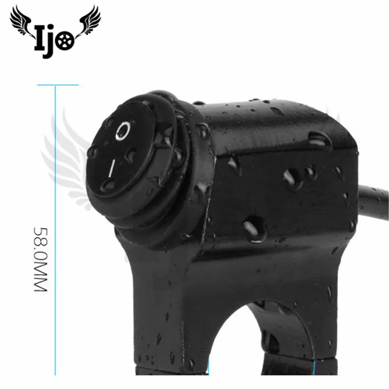 waterproof install in handlebar brand universal part motorbike switches single control additional switch motorcycle controller
waterproof install in handlebar brand universal part motorbike switches single control additional switch motorcycle controller