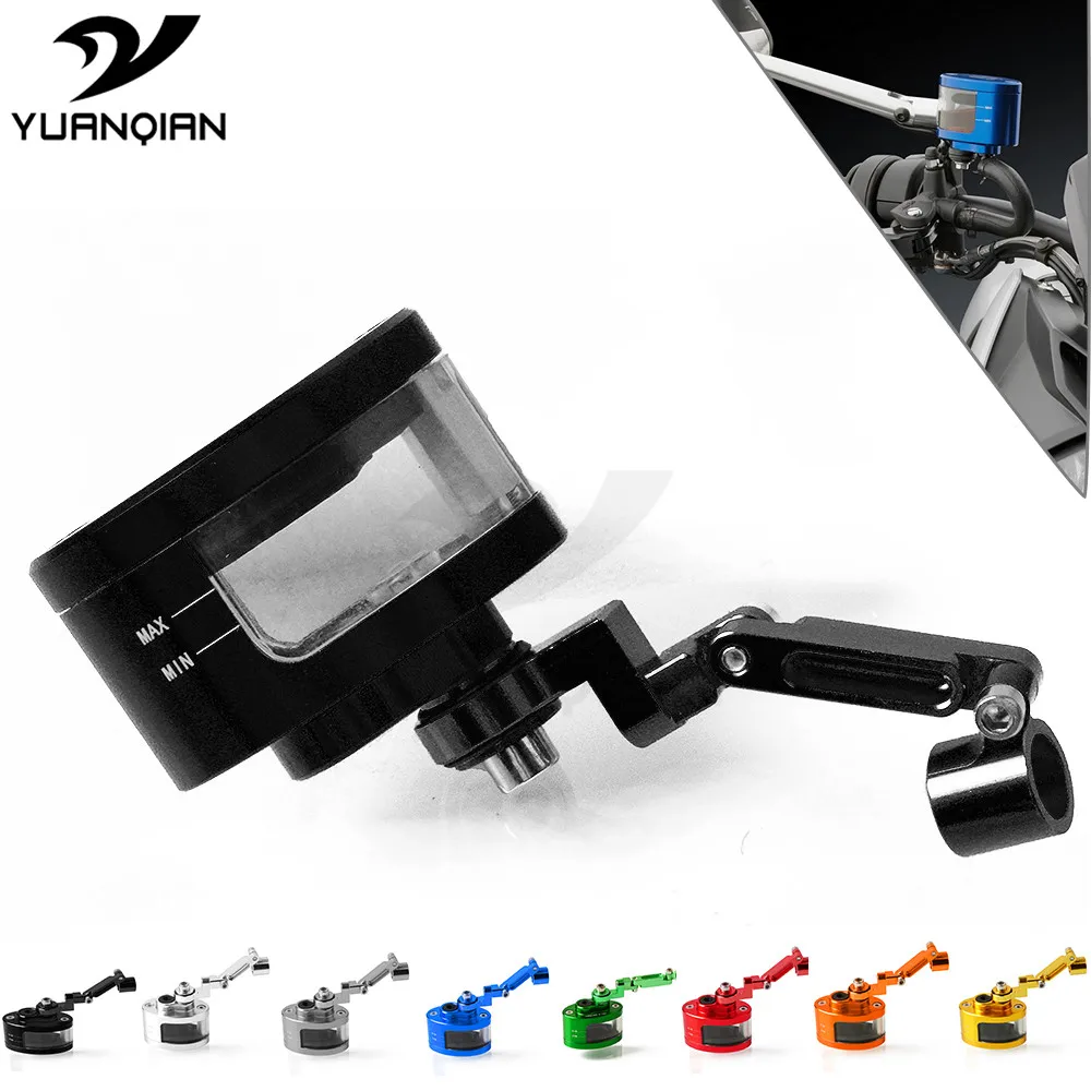 Motorcycle Brake Fluid oil Reservoir Cup tank +support bracket For Yamaha FZ1 Ducati Monster 796 Kawasaki ER-6F Honda CB 1000 R
Motorcycle Brake Fluid oil Reservoir Cup tank +support bracket For Yamaha FZ1 Ducati Monster 796 Kawasaki ER-6F Honda CB 1000 R