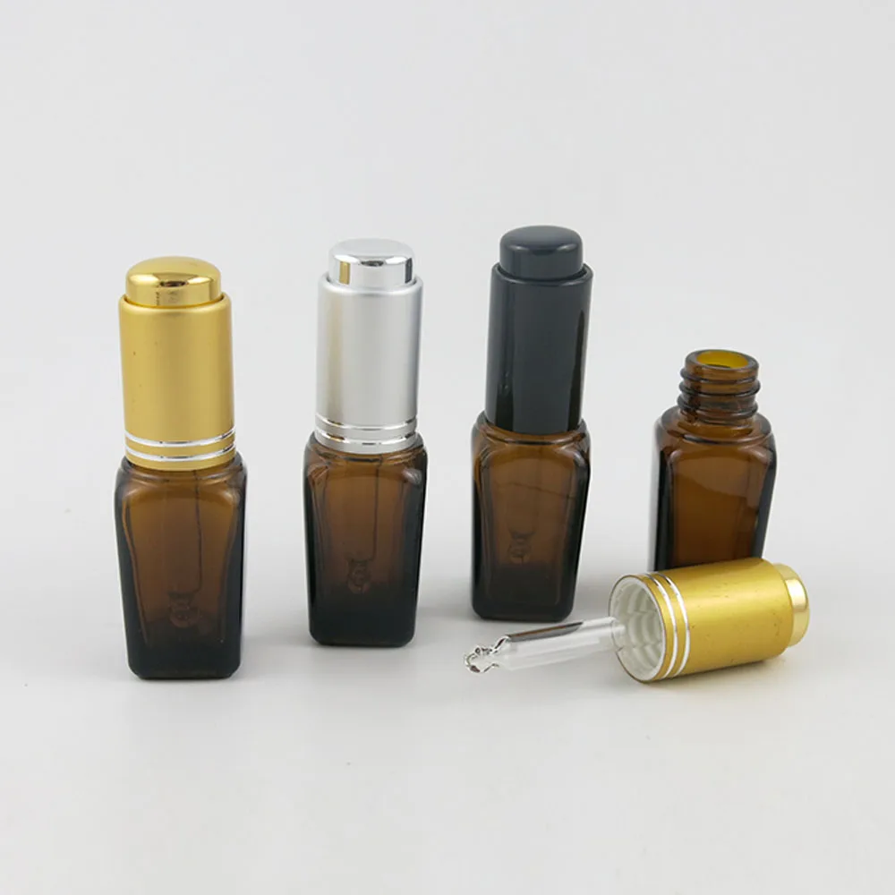 10pcs/lot 10ml Small Square Amber Glass Essential Oil Bottle With Aluminum Dropper 1/3oz Cosmetic Serum Sample Bottle Vial
10pcs/lot 10ml Small Square Amber Glass Essential Oil Bottle With Aluminum Dropper 1/3oz Cosmetic Serum Sample Bottle Vial