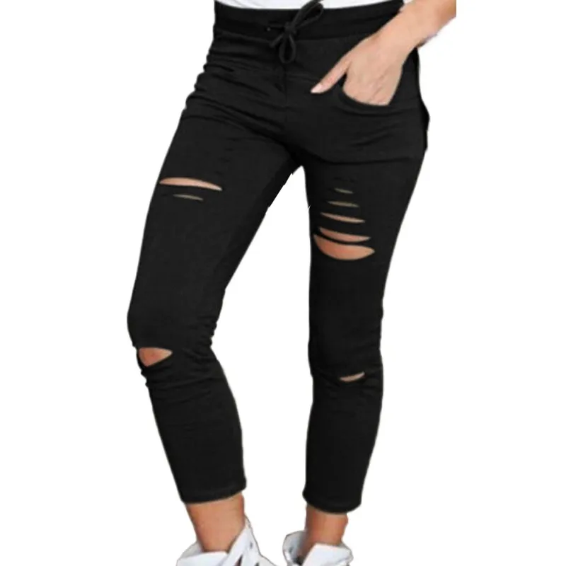 Women Ladies Ripped Skinny Denim Jeans Cut High Waisted Jegging Trousers Skinny High Waist Stretch Ripped Slim Pencil Pants
Women Ladies Ripped Skinny Denim Jeans Cut High Waisted Jegging Trousers Skinny High Waist Stretch Ripped Slim Pencil Pants