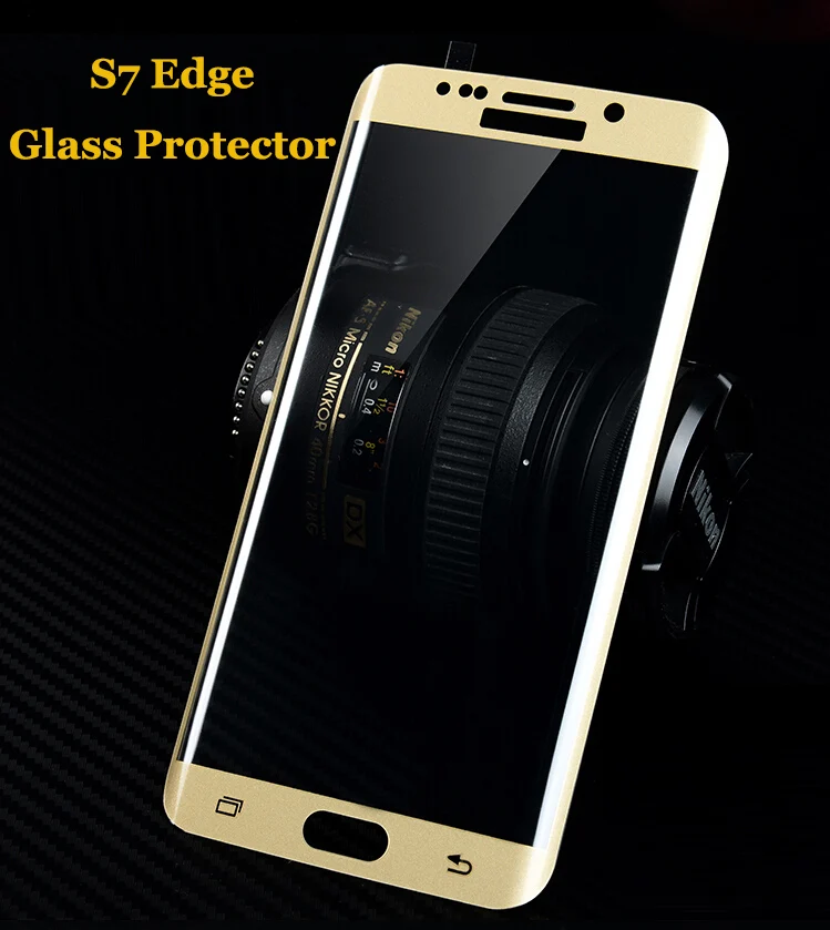 S7 Edge Film Colored 3D Curved Full Cover Glass Tempered Film Screen Protector for Samsung Galaxy S7 Edge G9350 G935 5.5"
S7 Edge Film Colored 3D Curved Full Cover Glass Tempered Film Screen Protector for Samsung Galaxy S7 Edge G9350 G935 5.5"