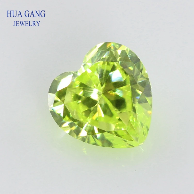 5A Apple Green Heart Shape Cubic Zirconia Brilliant Cut Loose CZ Stone Synthetic Gems Beads For Jewelry 3x3-10x10mm
5A Apple Green Heart Shape Cubic Zirconia Brilliant Cut Loose CZ Stone Synthetic Gems Beads For Jewelry 3x3-10x10mm