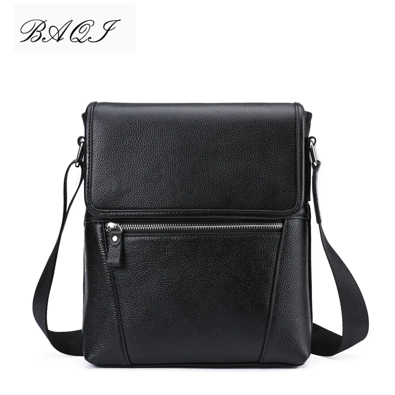 BAQI Brand Men Handbags Genuine Leather Cow Leather Men Shoulder Bags High Quality Men Messenger Bag 2019 Fashion Business Bag
BAQI Brand Men Handbags Genuine Leather Cow Leather Men Shoulder Bags High Quality Men Messenger Bag 2019 Fashion Business Bag