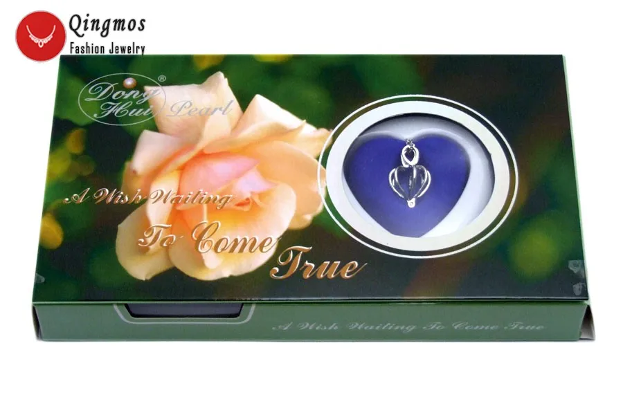 Qingmos Valentine's Day Gift Wish Pearl 10mm Heart Chokers Necklace for Women Love Pearl Oyster Pearl Pendant & Necklace who3621
Qingmos Valentine's Day Gift Wish Pearl 10mm Heart Chokers Necklace for Women Love Pearl Oyster Pearl Pendant & Necklace who3621