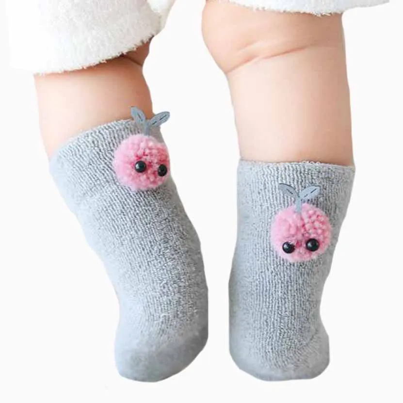 3 Pairs pack New autumn and winter terry thick baby socks stereo cartoon anti-terry ring tube infant socks newborn socks
3 Pairs pack New autumn and winter terry thick baby socks stereo cartoon anti-terry ring tube infant socks newborn socks