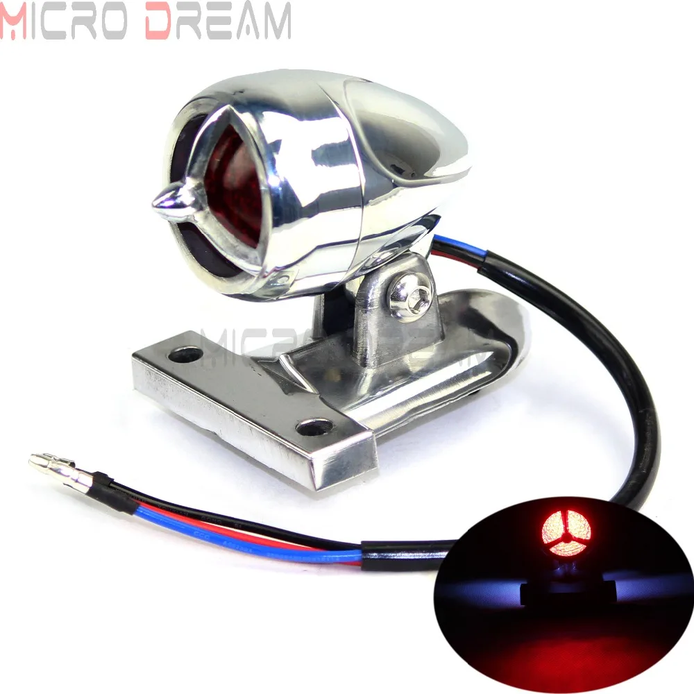 Motorcycle Vintage LED Tri-Bar Bullet Tail Brake License Plate Light For Harley Yamaha Suzuki universal
Motorcycle Vintage LED Tri-Bar Bullet Tail Brake License Plate Light For Harley Yamaha Suzuki universal
