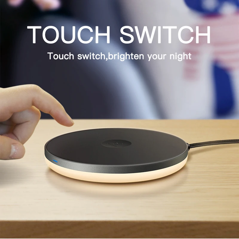 Mcdodo 10W Qi Wireless Light Charger For iPhone X Xr Xs Max 8 Fast Charging Wireless Pad For Samsung S9 S8+ Huawei Mate 20 Pro
Mcdodo 10W Qi Wireless Light Charger For iPhone X Xr Xs Max 8 Fast Charging Wireless Pad For Samsung S9 S8+ Huawei Mate 20 Pro