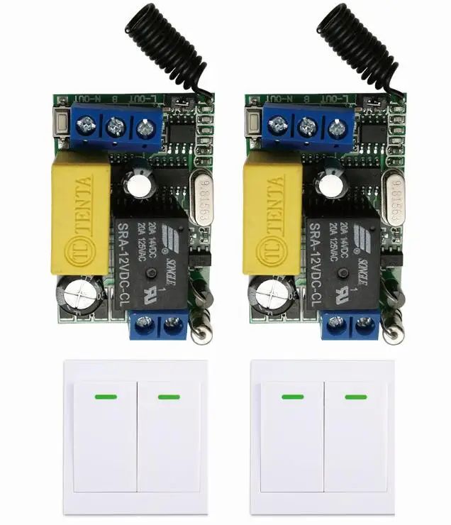 Mini Size 220V 1CH 1CH Wireless Relay Remote Control Switch Receiver 86 Wall Panel Transmitter Hall Bedroom Ceiling Lights Lamps
Mini Size 220V 1CH 1CH Wireless Relay Remote Control Switch Receiver 86 Wall Panel Transmitter Hall Bedroom Ceiling Lights Lamps