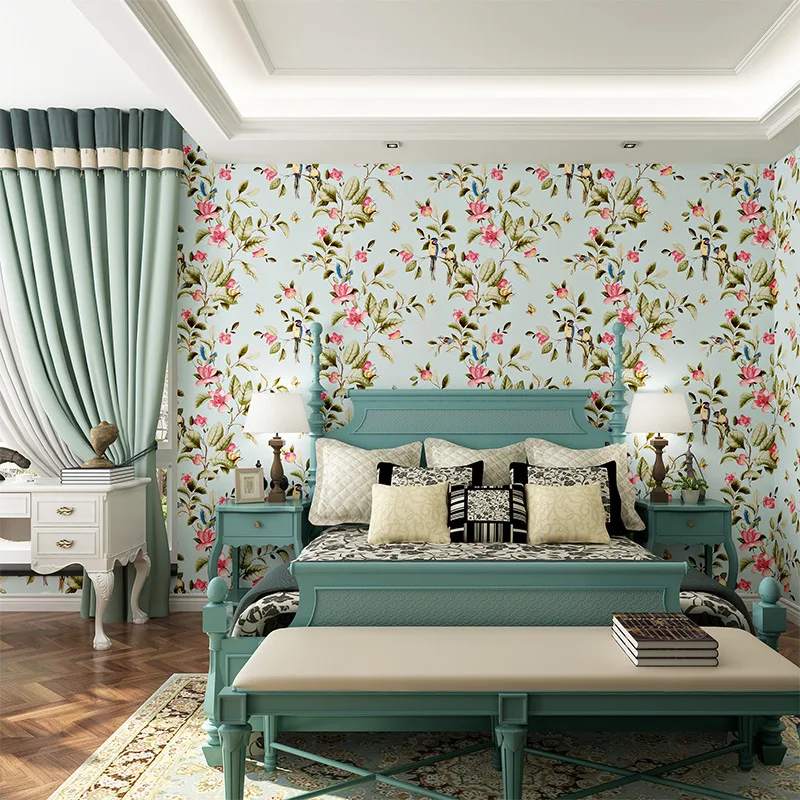 beibehang American Country Non-woven Wallpaper European Pastoral Large Bedroom Bedroom Living Room Sofa TV Background Wallpaper
beibehang American Country Non-woven Wallpaper European Pastoral Large Bedroom Bedroom Living Room Sofa TV Background Wallpaper