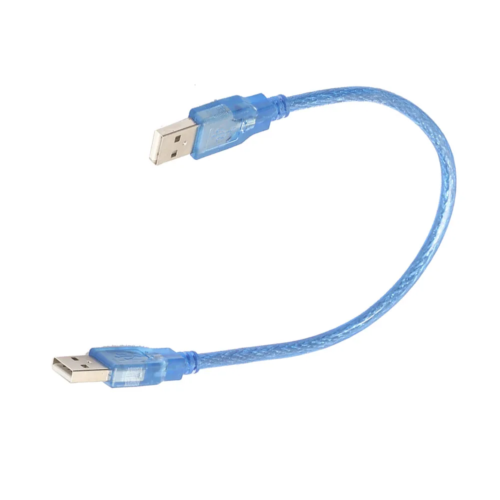 30 см 1 фут USB 2 0 Тип A/A кабель Папа-папа удлинитель синий | Электроника