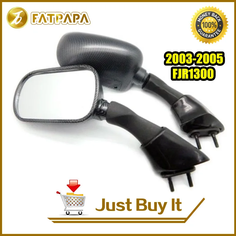 Free Shipping Motorcycle Bicycle Accessories Rearview Mirror Reverse Mirror Fit For yamaha FJR1300 2003-2005 carbon fiber black
Free Shipping Motorcycle Bicycle Accessories Rearview Mirror Reverse Mirror Fit For yamaha FJR1300 2003-2005 carbon fiber black