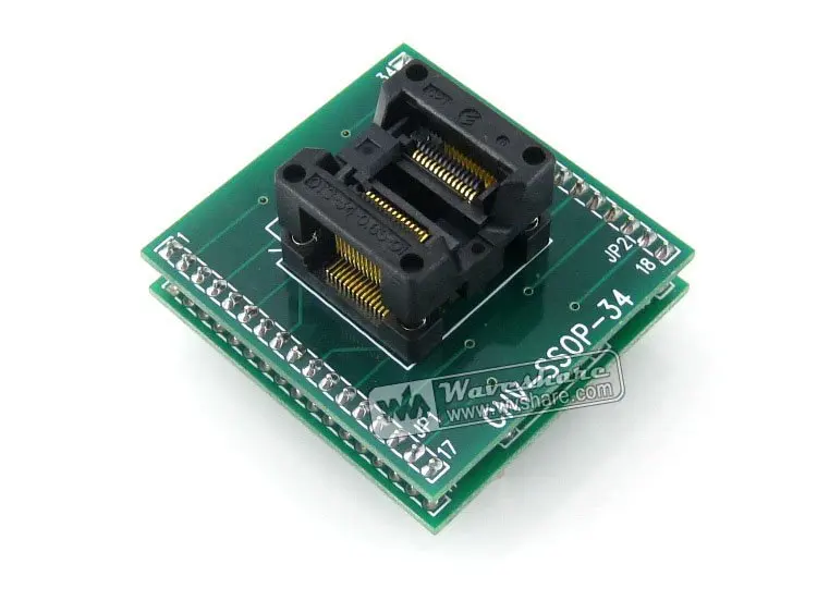 SSOP28 TO DIP28 (B) TSSOP28 Enplas IC Test Socket Programming Adapter 0.65mm Pitch
SSOP28 TO DIP28 (B) TSSOP28 Enplas IC Test Socket Programming Adapter 0.65mm Pitch