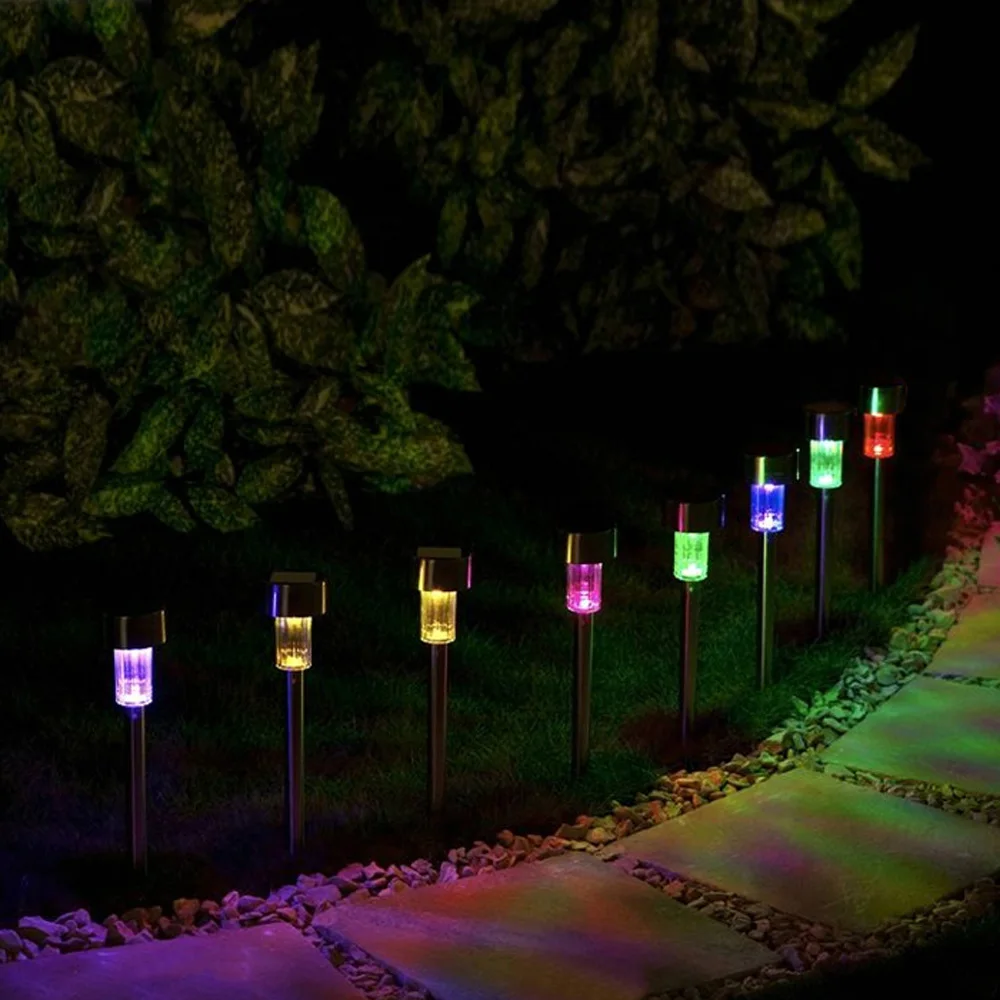 Changing LED Lawn Light Lamp Lampada LED Solar Lamps garden light tuinverlichting with Stake for Outdoor Pathway Garden
Changing LED Lawn Light Lamp Lampada LED Solar Lamps garden light tuinverlichting with Stake for Outdoor Pathway Garden
