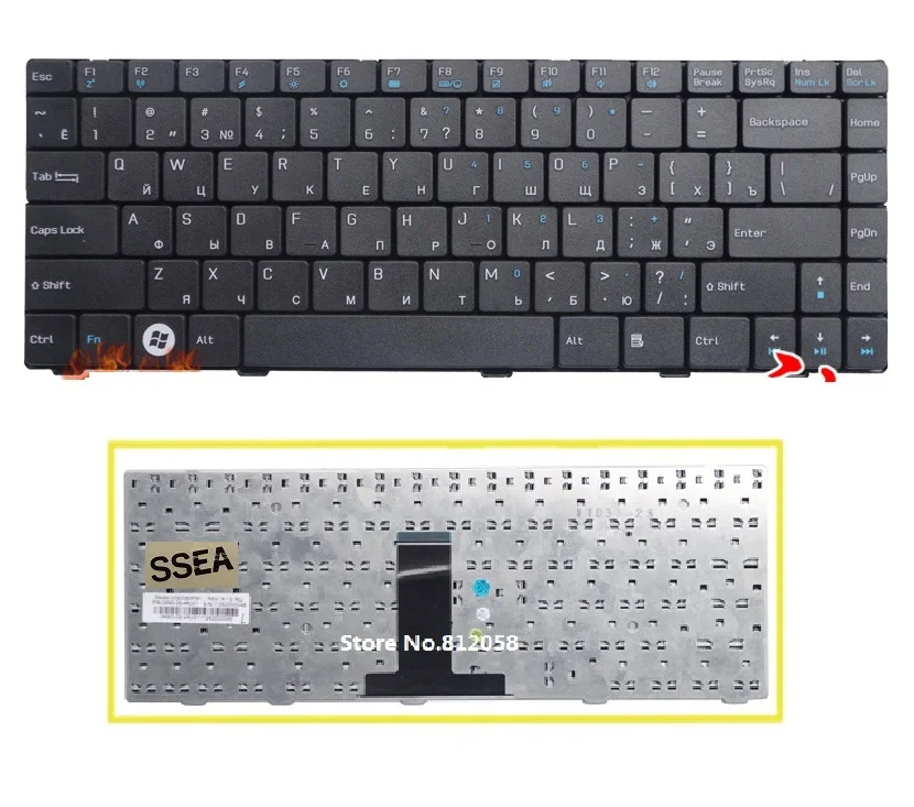 Новая русская клавиатура SSEA для ноутбука ASUS F83V F83T F81E F83S F83Cr F83Se F83T X82L X82Q X82S X85 X88S X88V Русская клавиатура
Новая русская клавиатура SSEA для ноутбука ASUS F83V F83T F81E F83S F83Cr F83Se F83T X82L X82Q X82S X85 X88S X88V Русская клавиатура