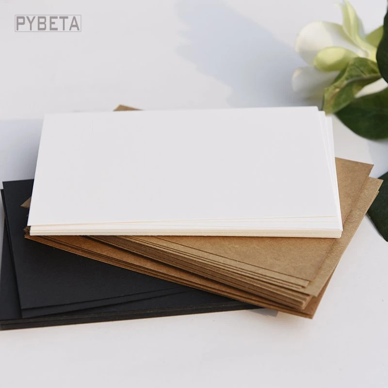 100sheets- 10*15cm Blank Kraft Paper Black Paper White Paper Cards Sketch Drawing Art Paper
100sheets- 10*15cm Blank Kraft Paper Black Paper White Paper Cards Sketch Drawing Art Paper