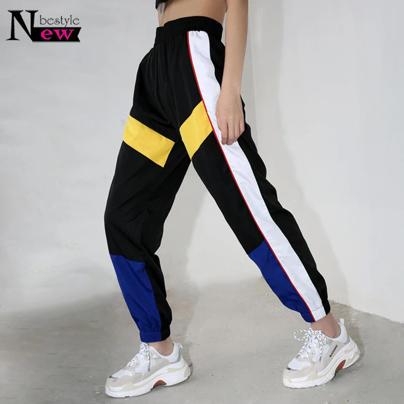 Patchwork Casual Women Joggers Streetwear Sweatpants Black High Waist Cargo Capri Pants Women Fashion Loose Trousers Harem Pants
Patchwork Casual Women Joggers Streetwear Sweatpants Black High Waist Cargo Capri Pants Women Fashion Loose Trousers Harem Pants