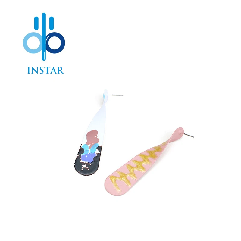 Europe and America Twisted Graffiti Earrings for Women Original Hand-painted Handmade Creative Fashion Earrings Pendientes Mujer
Europe and America Twisted Graffiti Earrings for Women Original Hand-painted Handmade Creative Fashion Earrings Pendientes Mujer
