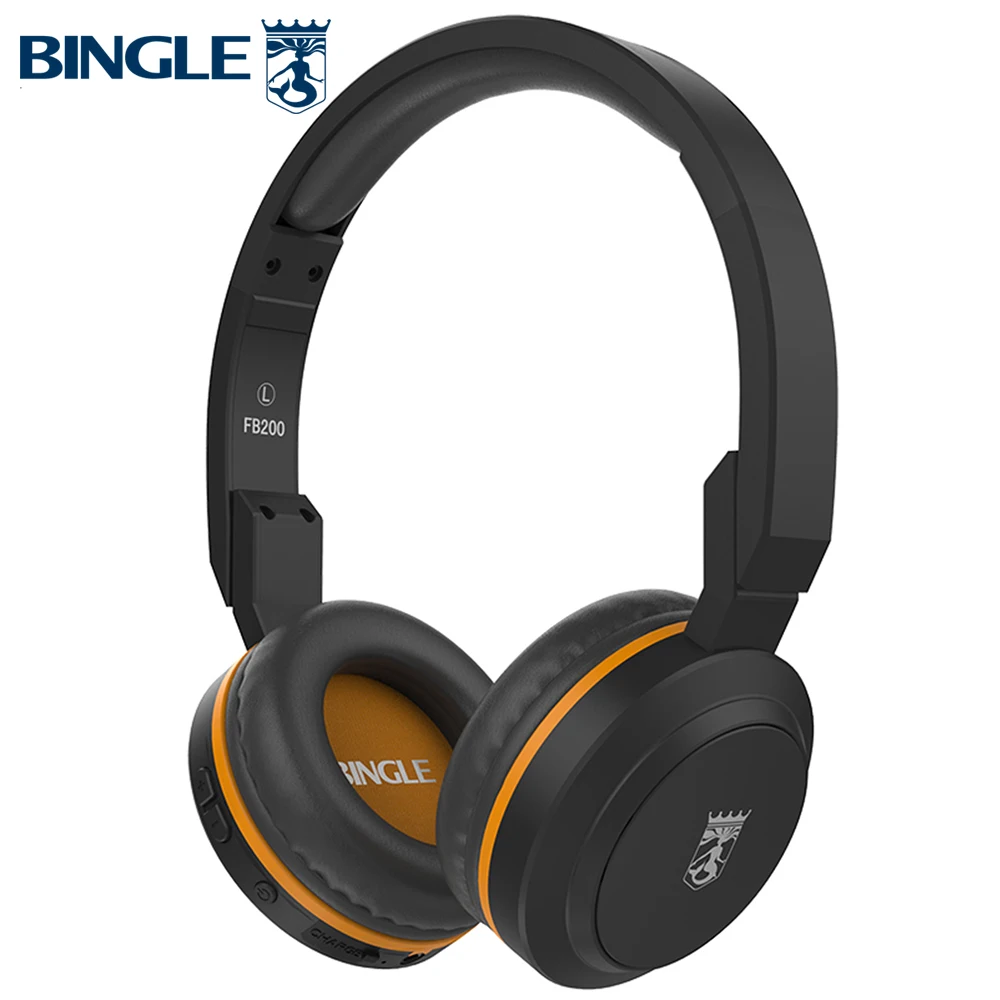 Bingle FB200 HIFI качественный звук NFC стерео беспроводные наушники Blutooth запонки