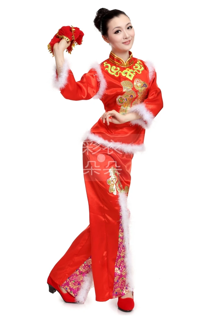 2017 Real Dance Costumes Disfraces Spring Festival Chinese Folk Dance Lantern Costume Off Square Waist Drum Fan Yangko Clothing
2017 Real Dance Costumes Disfraces Spring Festival Chinese Folk Dance Lantern Costume Off Square Waist Drum Fan Yangko Clothing