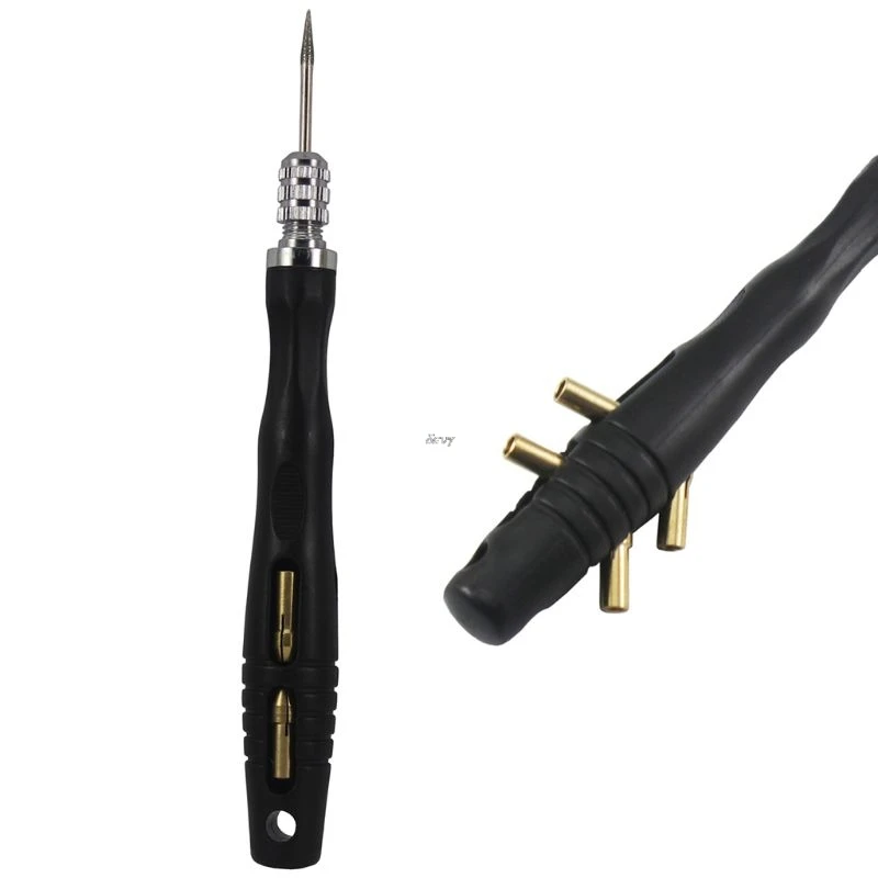 Multipurpose Needle File Handle Kit With 4 Brass Chucks For Hand Hobby Metal Glass Stone Wood Carving
Multipurpose Needle File Handle Kit With 4 Brass Chucks For Hand Hobby Metal Glass Stone Wood Carving