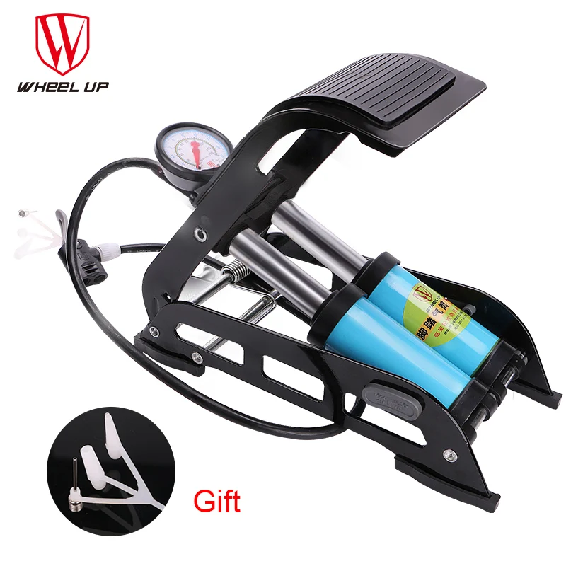 WHEEL UP MTB High Pressure Pump Foot Pump For bile Folding Portable Electric Motorcycle Bicycle Pump 130PIS Single Tube Inflator
WHEEL UP MTB High Pressure Pump Foot Pump For bile Folding Portable Electric Motorcycle Bicycle Pump 130PIS Single Tube Inflator