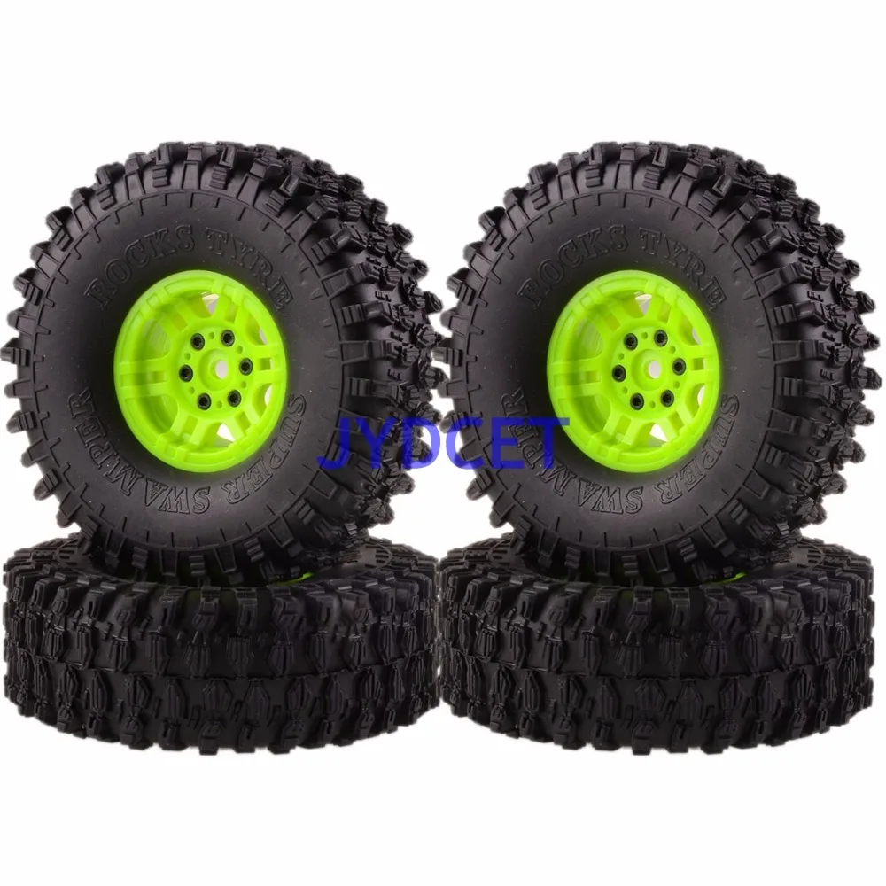 4pcs 1.9"Wheel Rim Hub& 120MM Super Swamper Tires Tyre For Rock Crawler RC 1:10 CC01 D90 SCX10 HSP 90047 MST TF2 D110
4pcs 1.9"Wheel Rim Hub& 120MM Super Swamper Tires Tyre For Rock Crawler RC 1:10 CC01 D90 SCX10 HSP 90047 MST TF2 D110