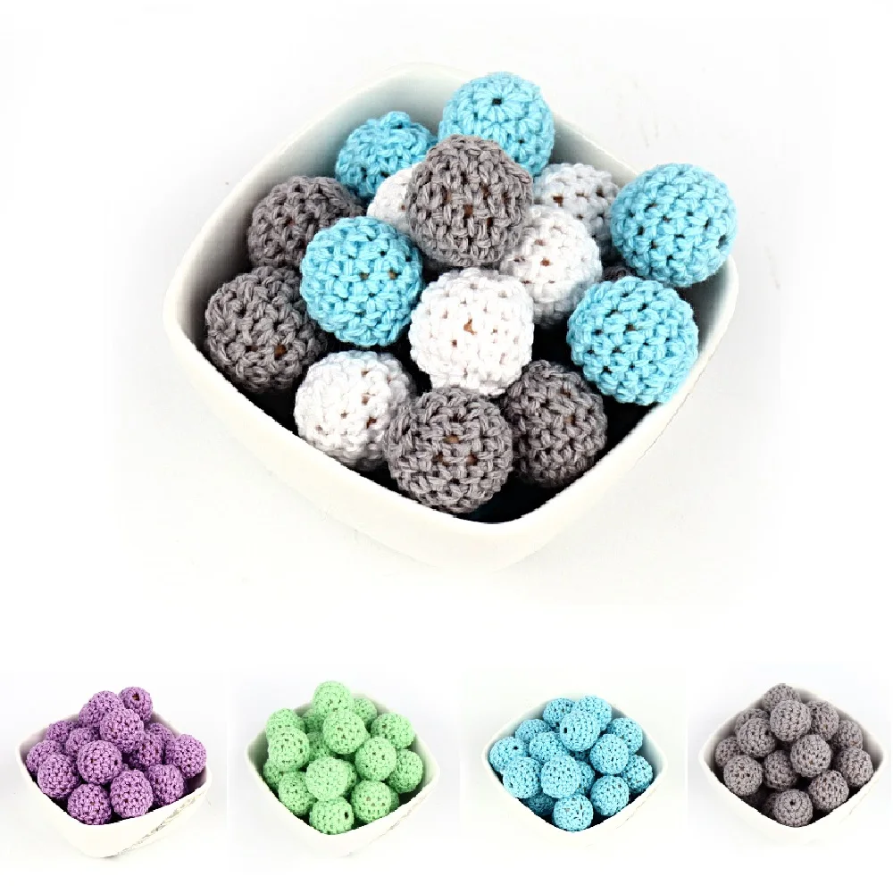TYRY.HU 10Pcs Crochet Wooden Beads 16mm Natural Wooden Colorful Round Beads For Pacifier Chain Teething Beads Baby Teether Toys
TYRY.HU 10Pcs Crochet Wooden Beads 16mm Natural Wooden Colorful Round Beads For Pacifier Chain Teething Beads Baby Teether Toys
