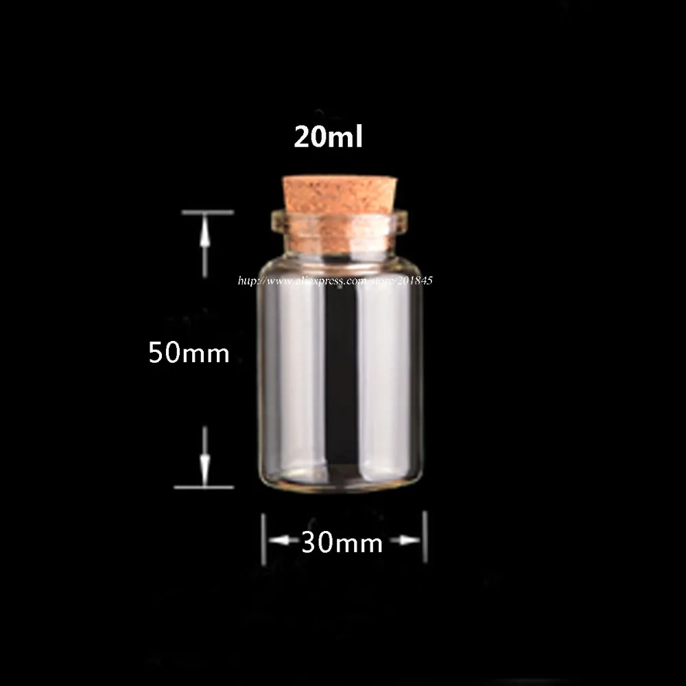 20Pcs/Lot 30mm Dia Clear Empty Glass Bottle Transparent Jars Containers Vials 10ml 15ml 20ml Volume
20Pcs/Lot 30mm Dia Clear Empty Glass Bottle Transparent Jars Containers Vials 10ml 15ml 20ml Volume