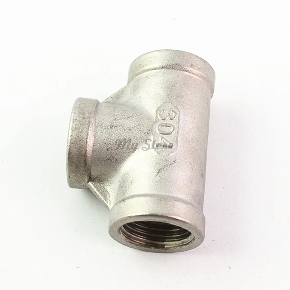 1Pcs 304 Stainless Steel Pipe Elbow Type 3 Way Female Thread Fitting Coyote Gear SS Tee
1Pcs 304 Stainless Steel Pipe Elbow Type 3 Way Female Thread Fitting Coyote Gear SS Tee