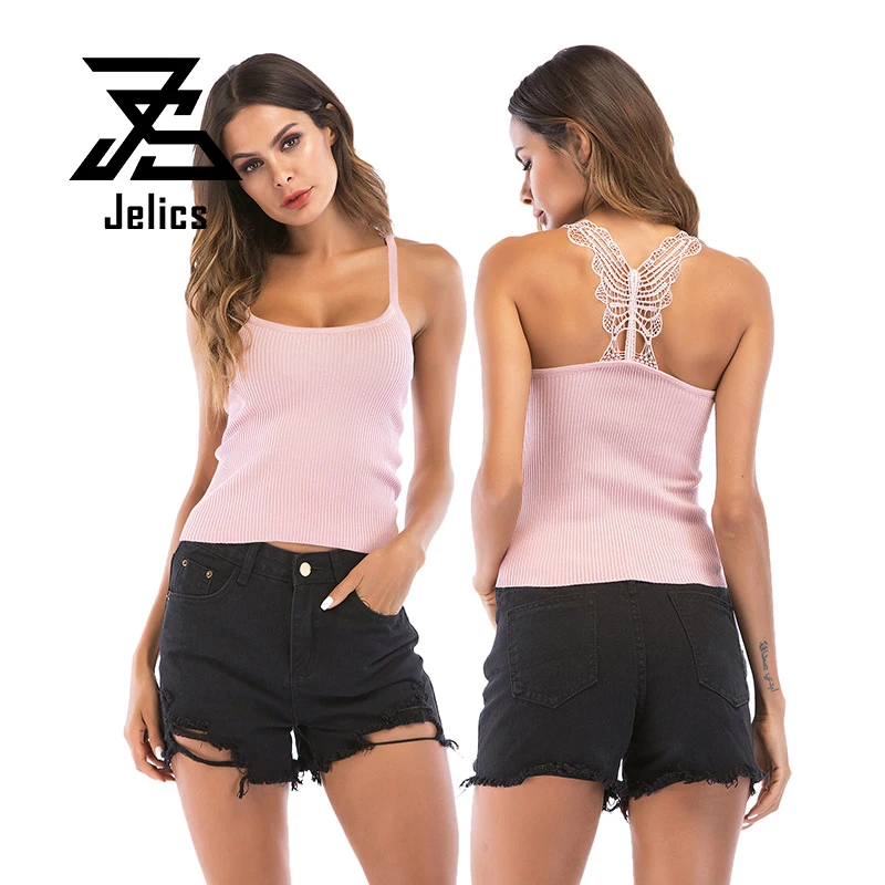 Jelics Summer Fashion Streetwear Casual Sexy Tank Tops Women Solid Back Hook flower Slim Knitted Vest T-shirt Femme
Jelics Summer Fashion Streetwear Casual Sexy Tank Tops Women Solid Back Hook flower Slim Knitted Vest T-shirt Femme