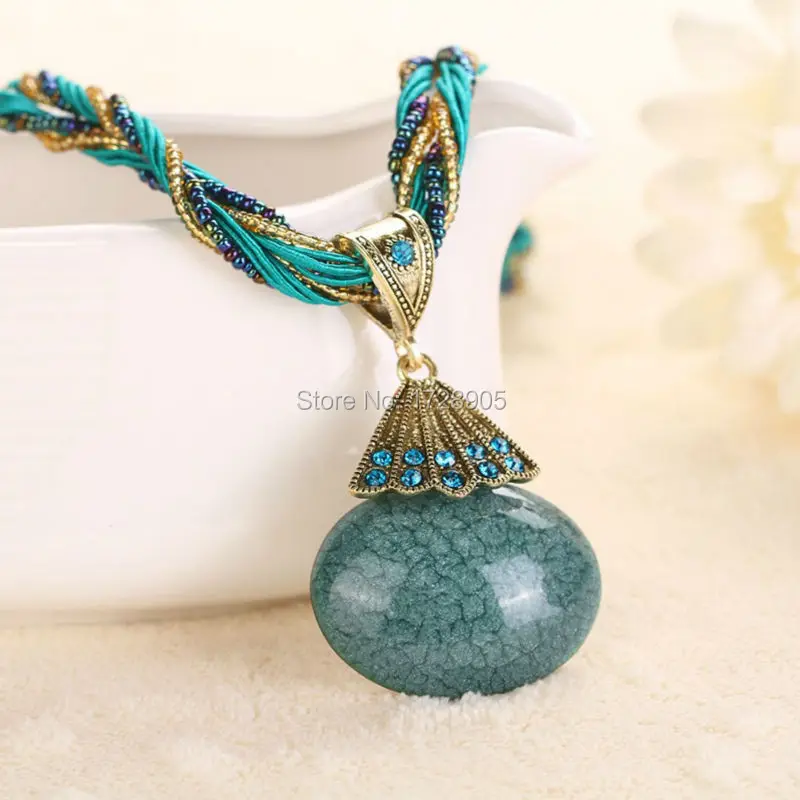 Stone Necklace for women Colorful Stone Pendant Necklaces for girls Gift Jewelry Rope Necklaces Vintage Necklace for kids
Stone Necklace for women Colorful Stone Pendant Necklaces for girls Gift Jewelry Rope Necklaces Vintage Necklace for kids