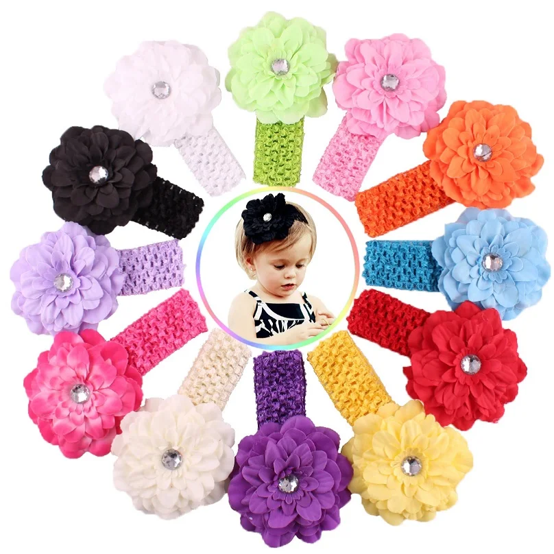 Hooyi Flower Diamond Baby Girls Hairband Children Hair Accessories Infant Headband Elastic Hair Bands Kids Hairpins Headwear H13
Hooyi Flower Diamond Baby Girls Hairband Children Hair Accessories Infant Headband Elastic Hair Bands Kids Hairpins Headwear H13