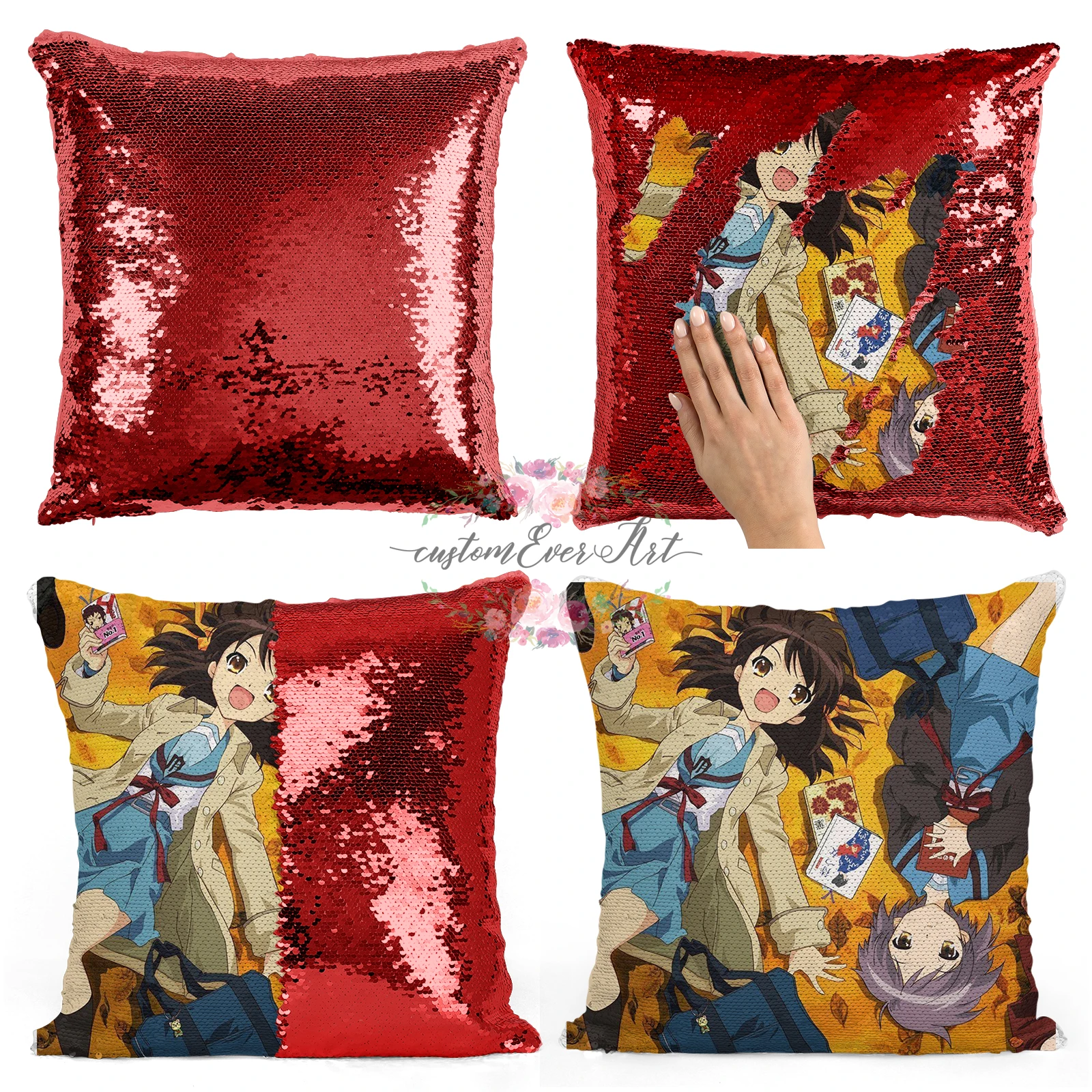 Haruhi Suzumiya Sequin Mermaid Throw Pillow Cushion Cover Car Home Decoration Sofa Bed Decor Decorative Pillowcase
Haruhi Suzumiya Sequin Mermaid Throw Pillow Cushion Cover Car Home Decoration Sofa Bed Decor Decorative Pillowcase