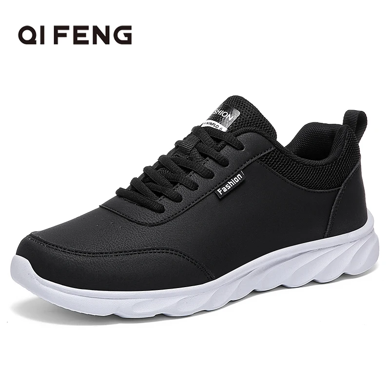 Autumn Winter New Classic Leather Men Sports Running Shoes Light Weight Fashion Black Sneakers Outdoor Jogging Footwear For Man
Autumn Winter New Classic Leather Men Sports Running Shoes Light Weight Fashion Black Sneakers Outdoor Jogging Footwear For Man