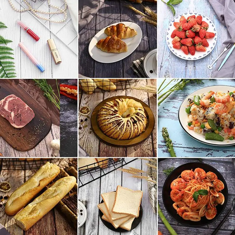 32.6''X21.6''(83x55cm) Double Sided Wood-grain Cement Texture Photography Background Backdrops Paper Board for Fine Food Fruits
32.6''X21.6''(83x55cm) Double Sided Wood-grain Cement Texture Photography Background Backdrops Paper Board for Fine Food Fruits